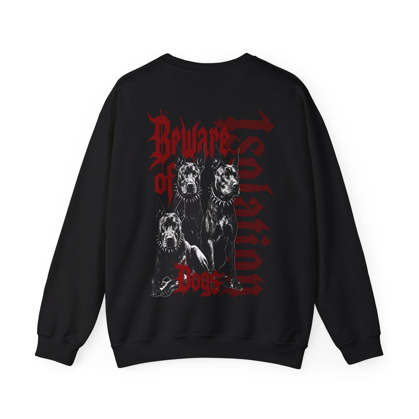 'Beware of Dogs' Crewneck Sweatshirt