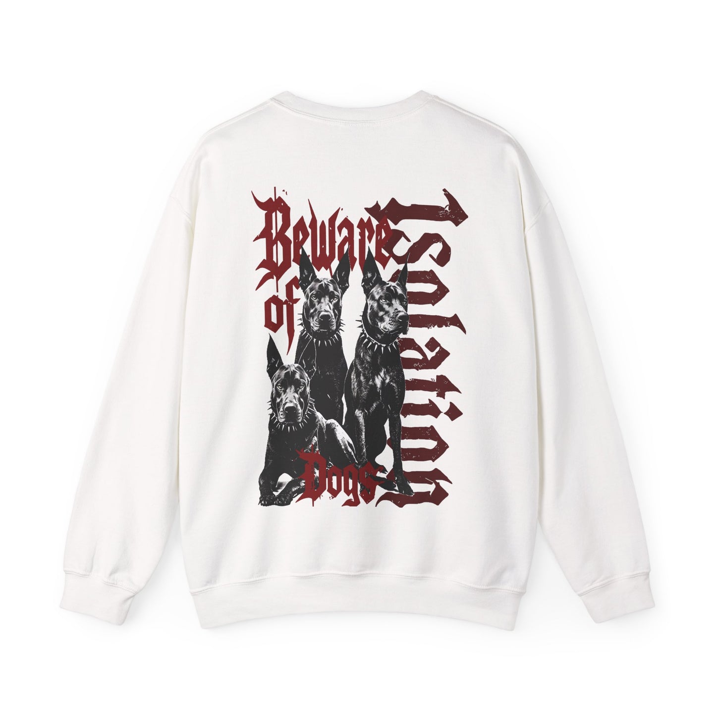 'Beware of Dogs' Crewneck Sweatshirt